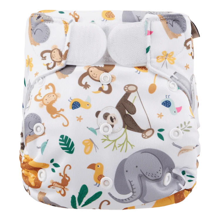 Happy Bear - Zwemluier - Klittenband - 0-3 jaar - Wilde dieren