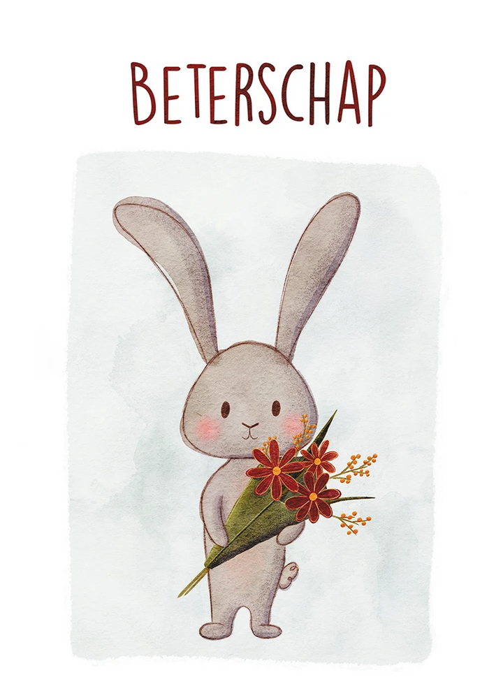 Wenskaart - Beterschap