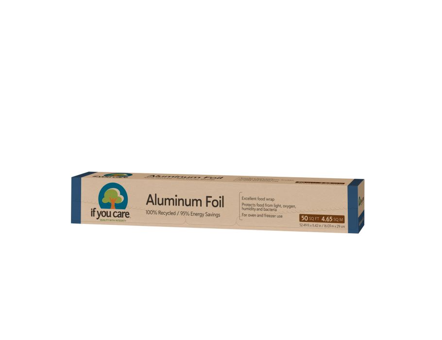 if you care - aluminium folie - 100% gerecycled