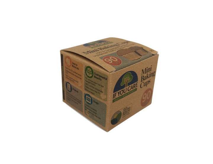 If you care - Bakvormpjes - Ongebleekt - Mini - 90 stuks