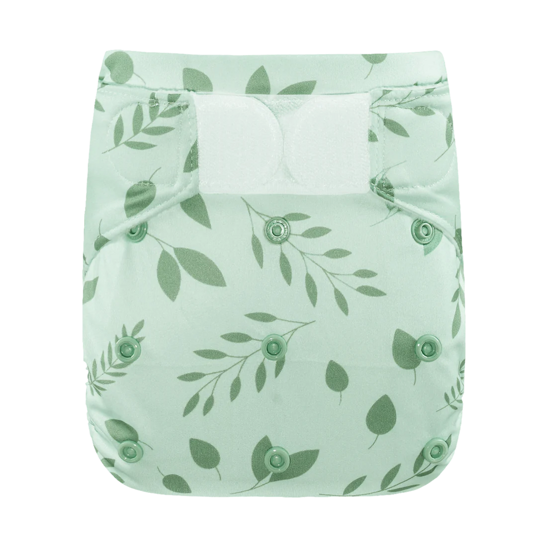 Happy Bear - Zwemluier - Klittenband - 0-3 jaar - Botanical