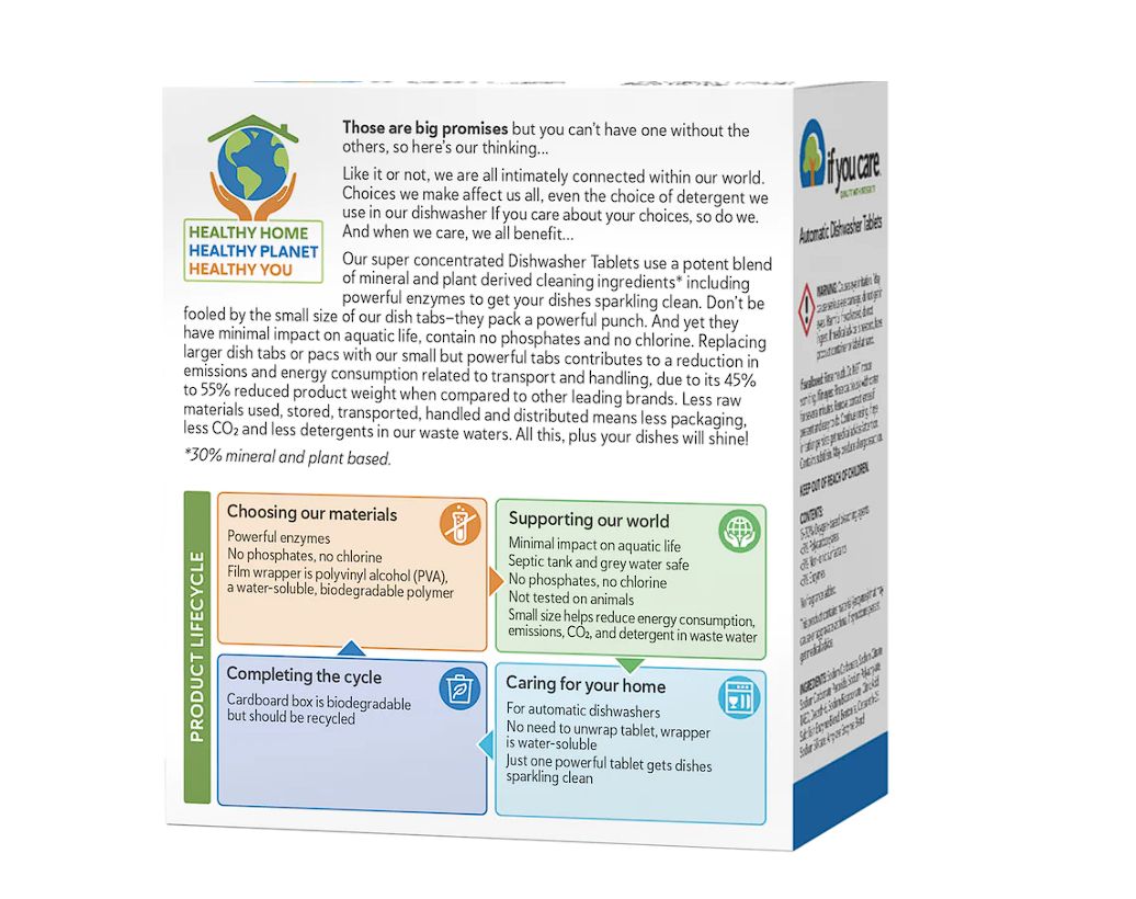 If you care - afwasblokjes - 40 stuks