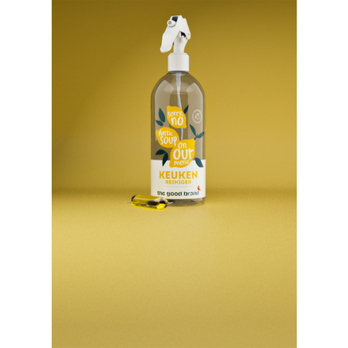 The good Brand - Keukenreiniger fles met pod