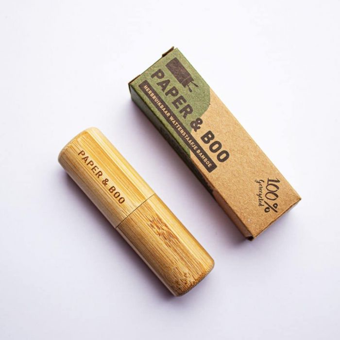 Paper & Boo - Herbruikbaar wattenstaafje