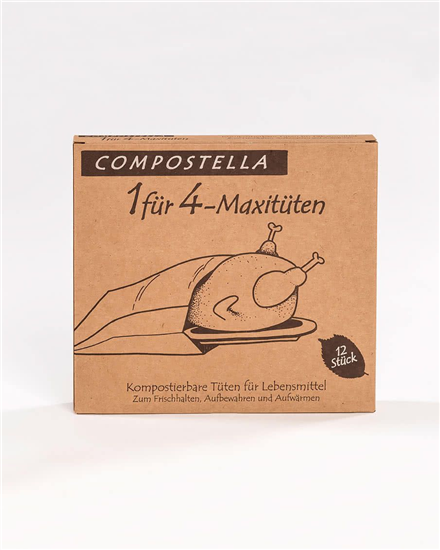 Compostella - 4 in 1 Vers en Bewaar Zakken XL - 12 stuks