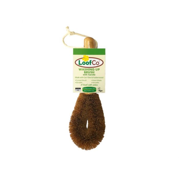 LoofCo - Afwasborstel met hendel - Kokos