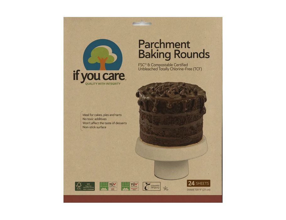 If you care - Bakpapier - Ongebleekt FSC - Rond
