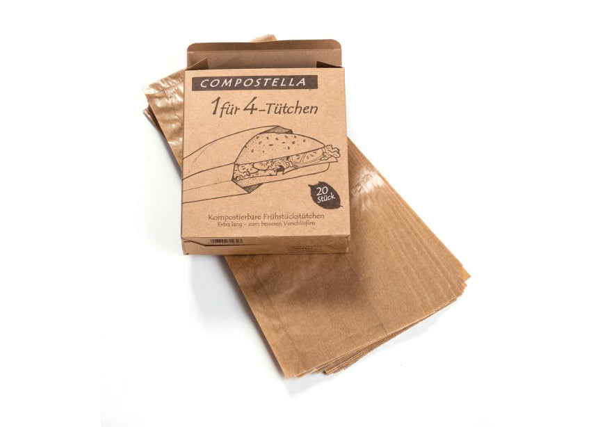 Compostella - 4 in 1 vers en bewaarzakken - klein - 20 stuks