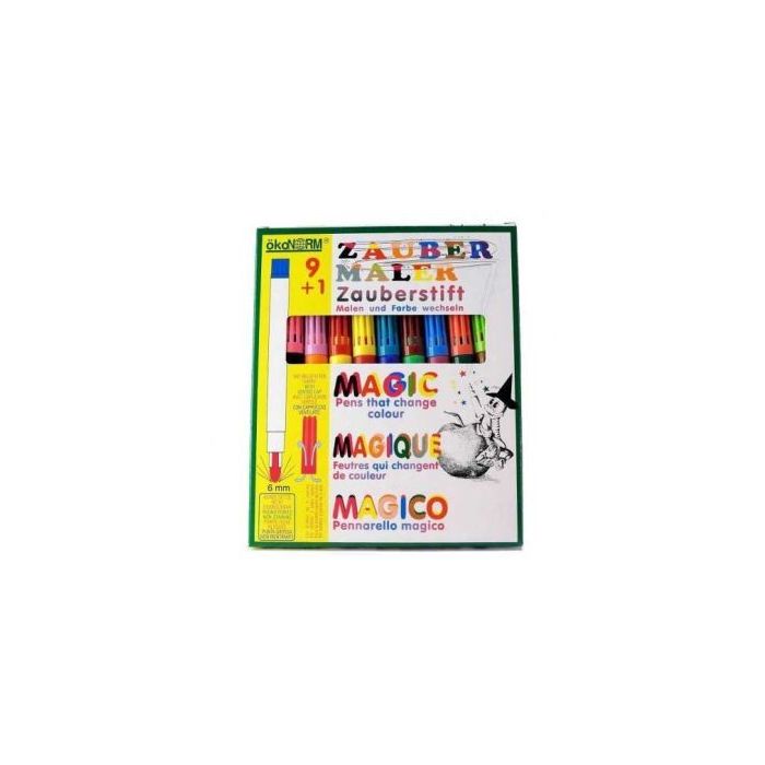 ökonorm - Magic pen 9 kleuren + 1 geheimschrijver