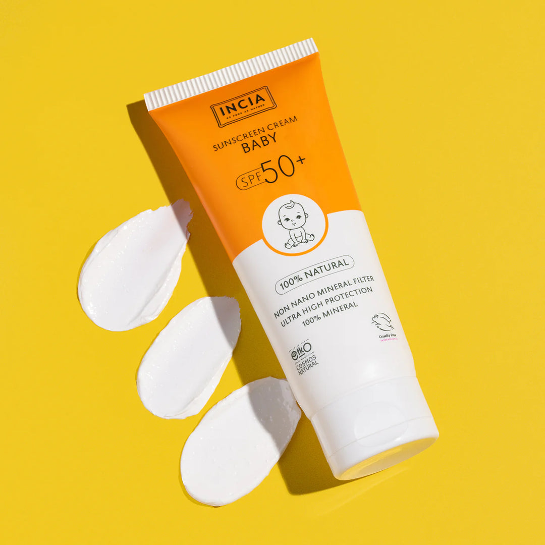 INCIA Natuurlijke Zonnebrandcrème voor Baby en Kind SPF 50