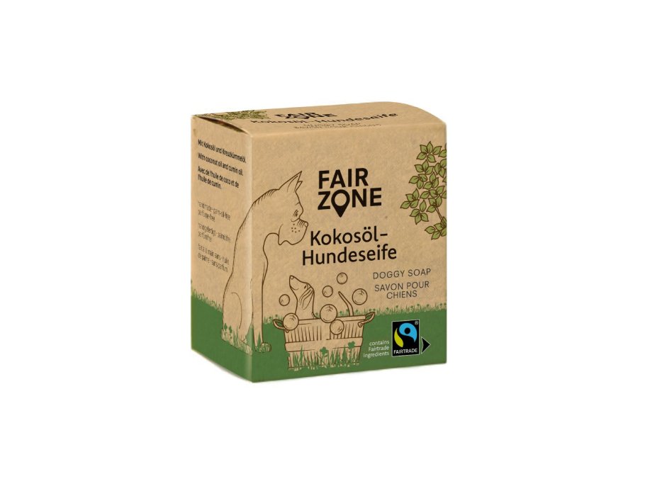 Fairzone hondenzeep - kokosolie en komijnolie - 160gr