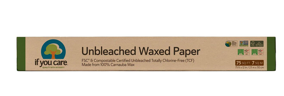 If you care - Ongebleekt Carnauba Wax Paper